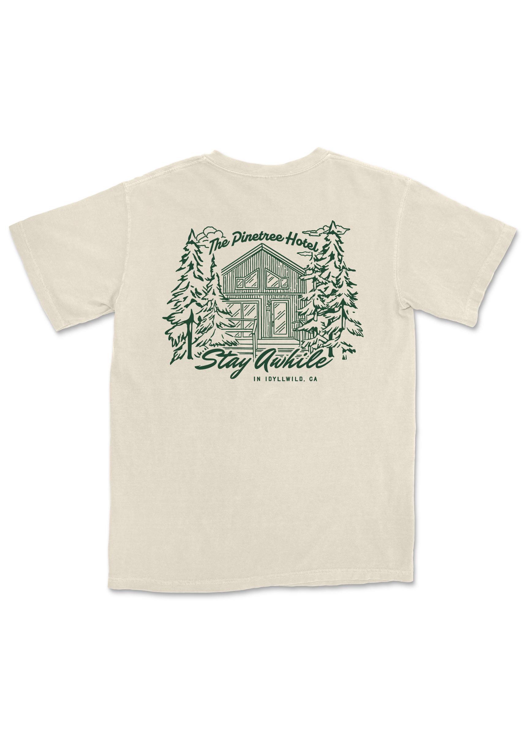 Stay Awhile at the Cabin Unisex Tee