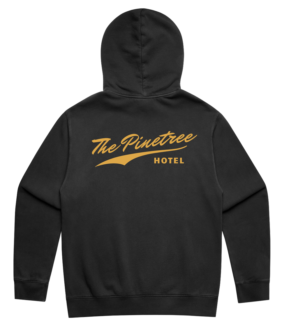 The Pinetree faded black Hoodie