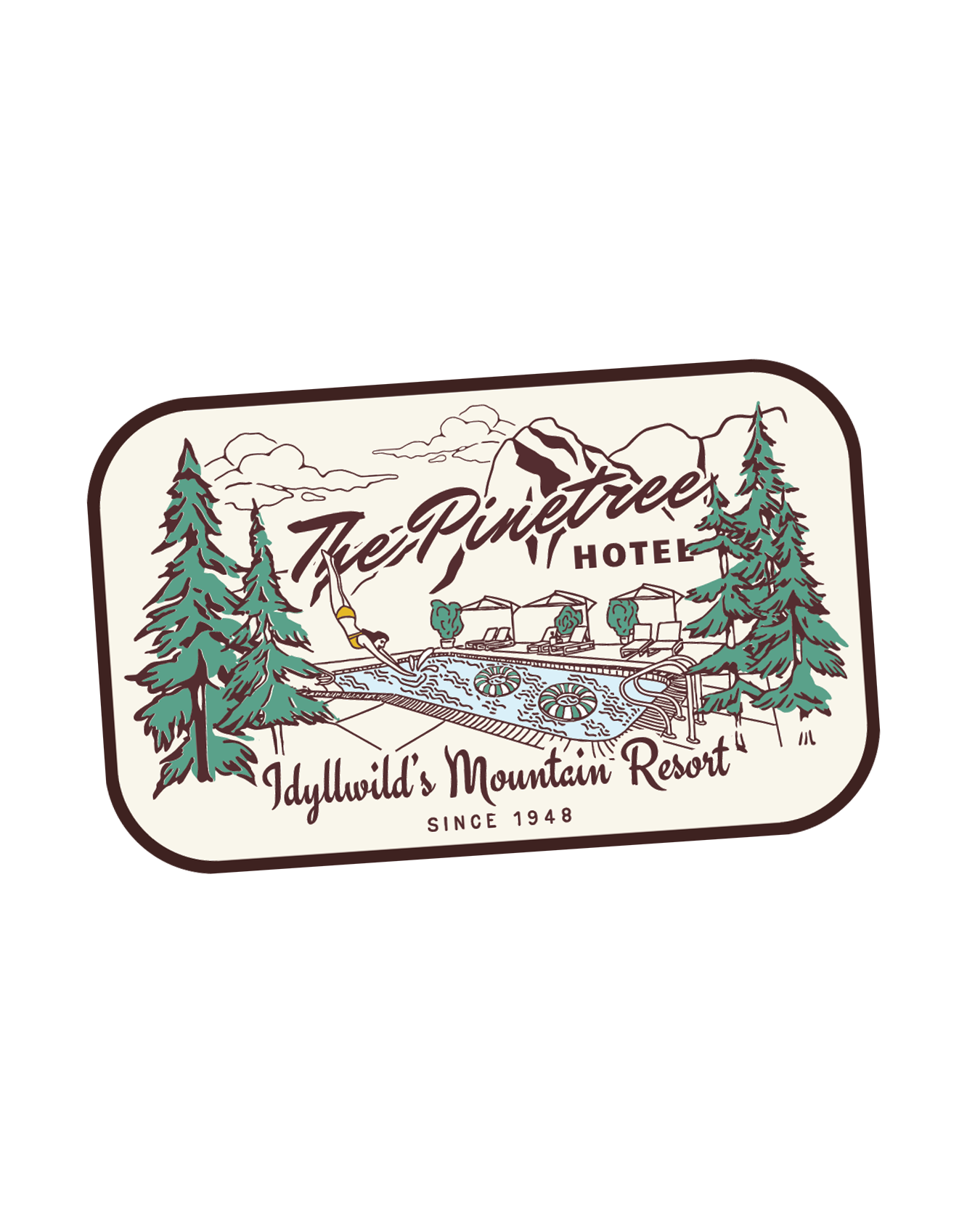 Idyllwild Mountain Resort Decal