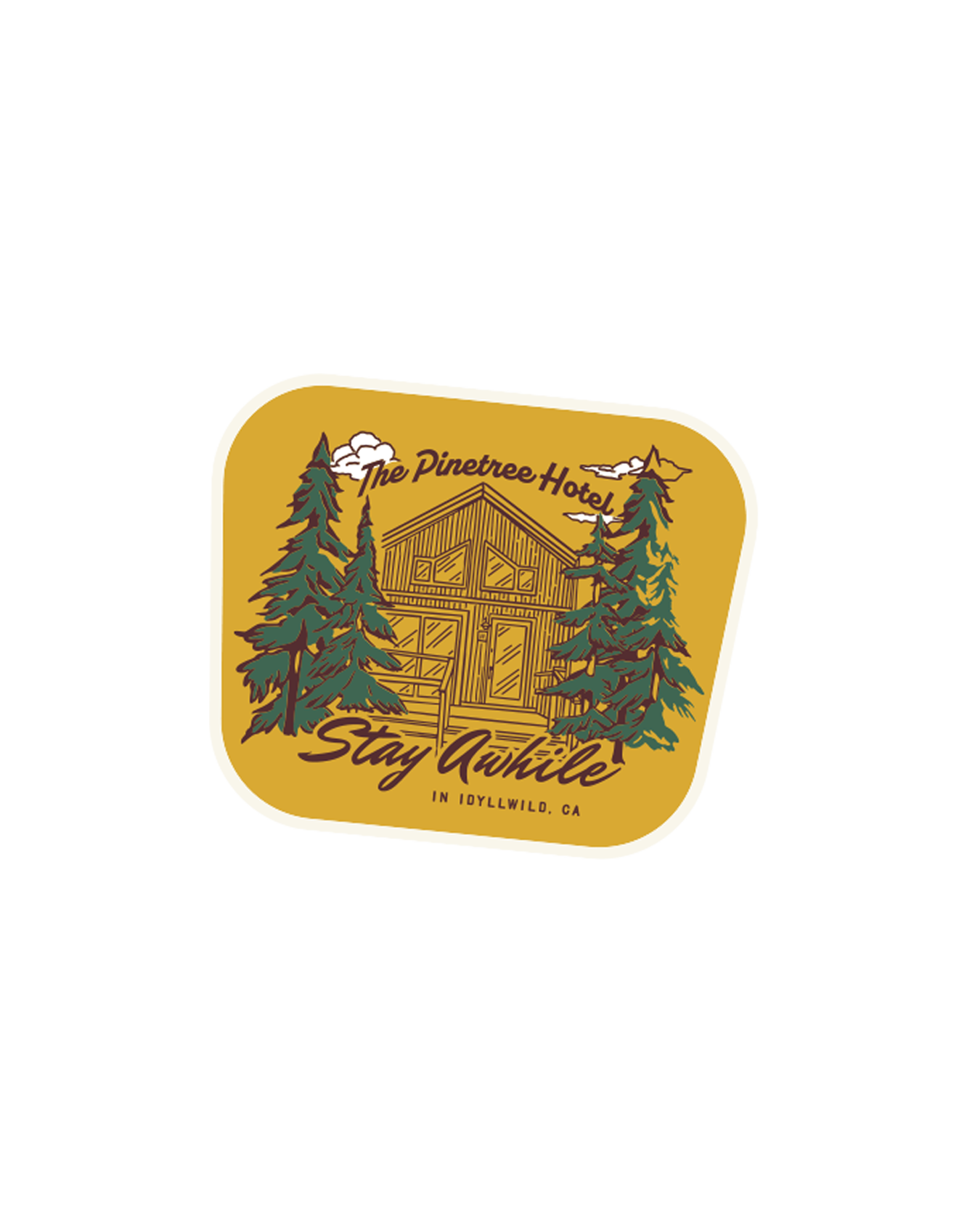 Stay Awhile Decal