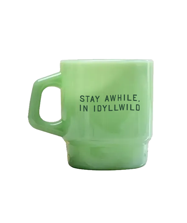Stay Awhile Milk Mug