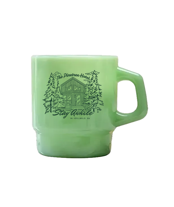 Stay Awhile Milk Mug